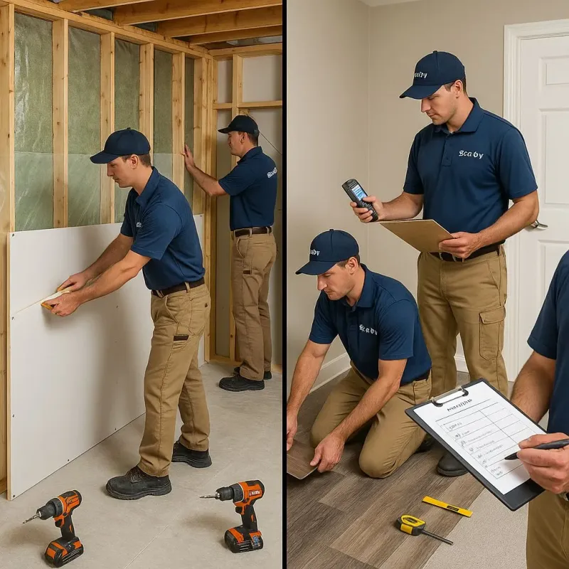 Repairs and Reconstruction process in Lilburn, GA